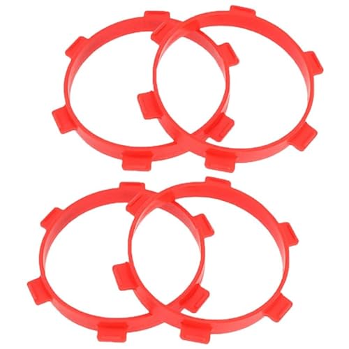 KUENCE 4pc Gummireifenmontageklebebänder Durchmesser 85 mm for Rc Teile 1/8 Buggy 1/10 Kurzzeitwagen -LKW -Zubehör -Werkzeuge rot KUENCE 4pc Gummireifenmontageklebebänder Durchmesser 85 mm for Rc Teile 1/8 Buggy 1/10 Kurzzeitwagen -LKW -Zubehör -Werkzeuge rot von KUENCE