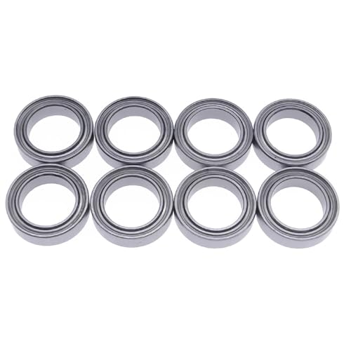 KUENCE 8 Stück 10x15x4mm Kugellager for 1-10 RGT 86100 86110 FTX5579 Outback Fury Crawler Teile von KUENCE