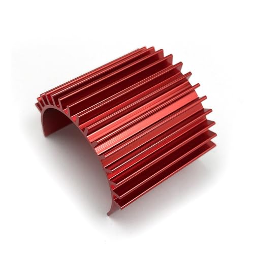 KUENCE Aluminium-Kühlkörperanzug mit 370 380-Motor for 1/18 On/Off-Buggy-RC-Fahrzeuge & amp;Spielzeug mit Fernbedienung(Rood) von KUENCE