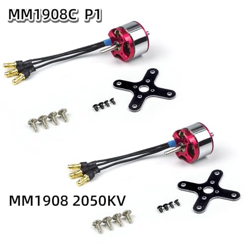 KUENCE C20 1908 2050KV 1550KV 3,0 mm Welle Bürstenloser Außenläufermotor Bürstenloser Motor for RC-Flugzeuge Flugzeug Multi-Copter(MM1908C-P1) von KUENCE