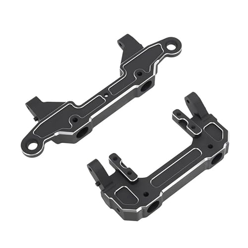 KUENCE CNC Aluminium JZD RC Shock Hoops Stoßstangenhalterung for 1/6 RC Crawler Auto Axial SCX6 Je-ep JLU Wrangler Upgrade Teile(2pcs) von KUENCE