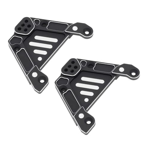 KUENCE CNC Aluminium JZD RC Shock Hoops Stoßstangenhalterung for 1/6 RC Crawler Auto Axial SCX6 Je-ep JLU Wrangler Upgrade Teile(2pcs2) von KUENCE