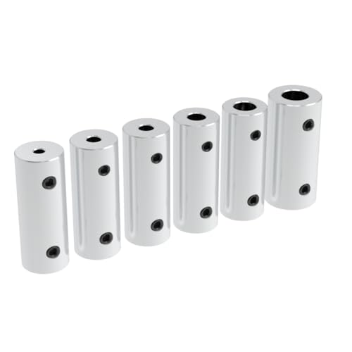 KUENCE D10L26mm 2mm/2,3mm/3mm/3,17mm/4mm/5mm/6mm Motor Welle Aluminium Legierung Kupplung Rc Auto Boot Metall Antriebswelle Stecker Kupplung(2.3 to 3.17mm) von KUENCE