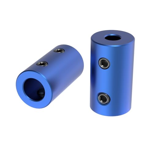KUENCE D14L25 14mm x 25mm CNC Aluminiumlegierung Kupplung DIY 3D Drucker RC Auto Boot Motor 3mm bis 8mm Wellenkupplung(6mm to 8mm) von KUENCE