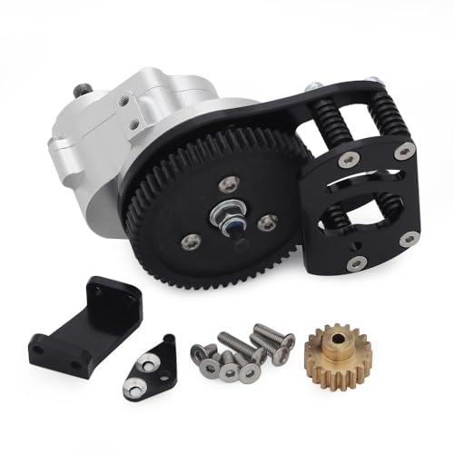 KUENCE D90 CNC. Metallgetriebetransfer Fallgetriebe for 1/10 Rc Raupenwagen RC4WD. Geltung II FJ40 G2 D110 Verteidiger(D) von KUENCE
