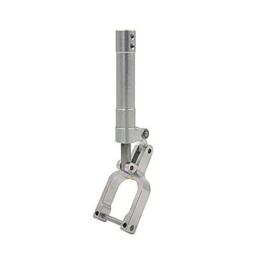 KUENCE Dämpfung kniendes Fahrwerk Höhe 95 mm-165 mm Schneckenstoßstativ for 3-4 kg RC-Flugzeuge (Color : D4- H 95mm) von KUENCE