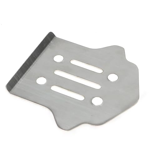 KUENCE Edelstahlschutz vorne/hinten Schutzrahmen RC Auto Ersatzteile for KM 1/7 Rally C3 WRC RC Auto Reparatur DIY Zubehör(Rear) von KUENCE