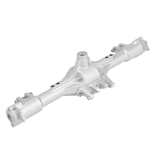 KUENCE Integrierte Hinterachsgehäusebrücke aus Metall for LOSI SUPER Baja Rey 1/6 Desert Truck RC Car Upgrade Parts(Silver) von KUENCE