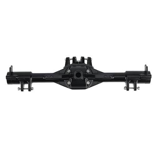 KUENCE Integrierte Hinterachsgehäusebrücke aus Metall for LOSI SUPER Baja Rey 1/6 Desert Truck RC Car Upgrade Parts(Zwart) von KUENCE