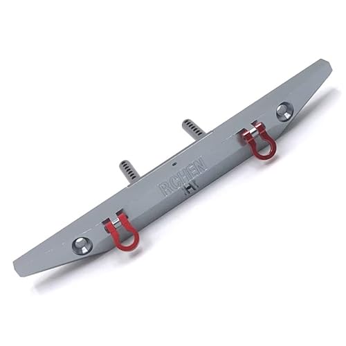 KUENCE Kompatibel mit MN Model MN999 Wrangler TRX4 SCX10 90046 90047 RC-Auto, Metallmodifikationsteile, Kollisionsschutz nach dem Upgrade(Gray) von KUENCE