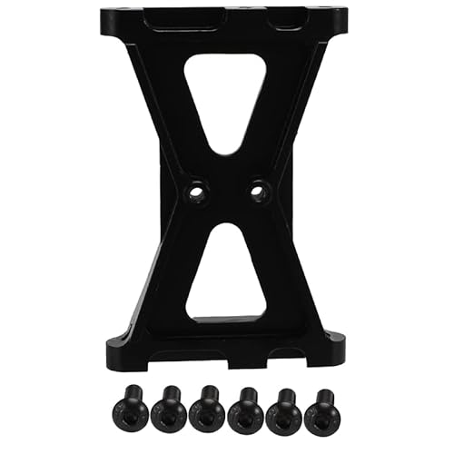 KUENCE Metal Rear Damper Crossmember TRX4 TRX-4 1/10 Car Upgrades Parts Accessories(Zwart) von KUENCE
