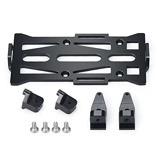 KUENCE Metall Batterie Montage Fach Rack Halter Halterung 1/24 SCX24 90081 Upgrade Teile Zubehör von KUENCE