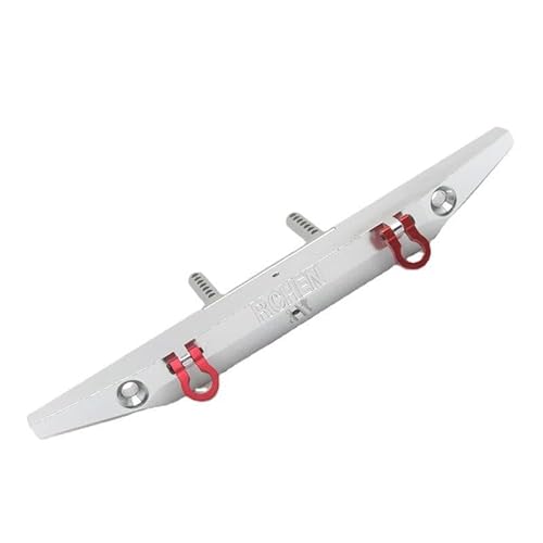 KUENCE Metall-Upgrade-Heckstange for MN999 Wrangler TRX4 SCX10 90046 90047 AXIAL 103007 1/10 RC-Autoteile(Silver) von KUENCE