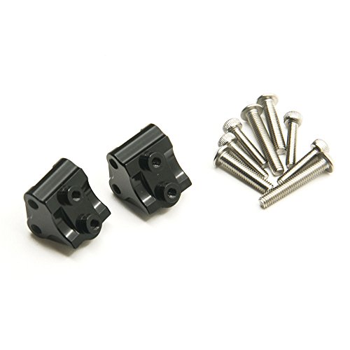 KUENCE Untere Stoßdämpferverbindungshalterung aus schwarzer Metalllegierung SCX10 II 90046 90047 1/10 RC Crawler Auto KUENCE Untere Stoßdämpferverbindungshalterung aus schwarzer Metalllegierung SCX10 II 90046 90047 1/10 RC Crawler Auto von KUENCE
