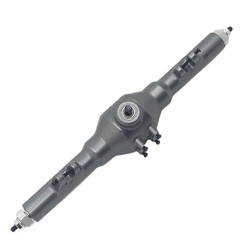 KUENCE for Wltoys 12428 Metall Komplette Hinterachse mit Differential for Wltoys 12428 12423 12427 Feiyue FY03 1/12 RC Auto Upgrades Teile(Grey) von KUENCE