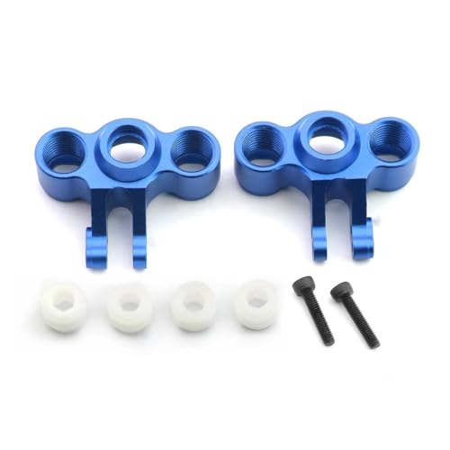Metall Achsträger Knuckle Arm Suspension Arm Skidplate Welle for 1/16 Traxxas Slash Summit E-Revo OP Upgrade Teile Zubehör(Axle Carrier5) von KUENCE