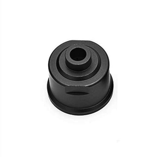 Metall Vorne Hinten Differential Fall for Traxxas Slash 4X4 VXL Stampede Rustler Remo Hobby 1/10 RC Auto Upgrade Teile(Zwart) von KUENCE
