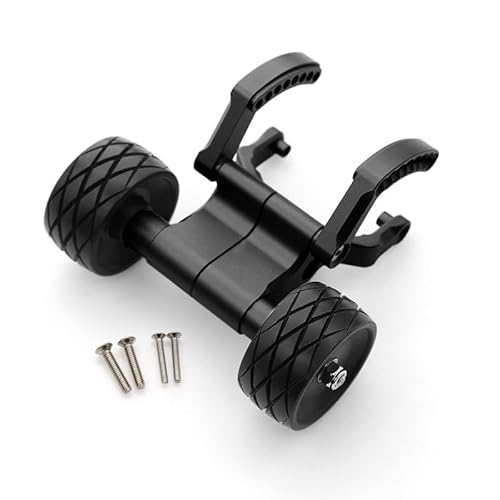 for TRAXXAS E-REVO 2.0 86086-4/56087-1 Multi-Loch-Position, Einstellbarer Winkel, hinteres Anti-Roll-Rad, um EIN Überrollen zu verhindern(Zwart) von KUENCE