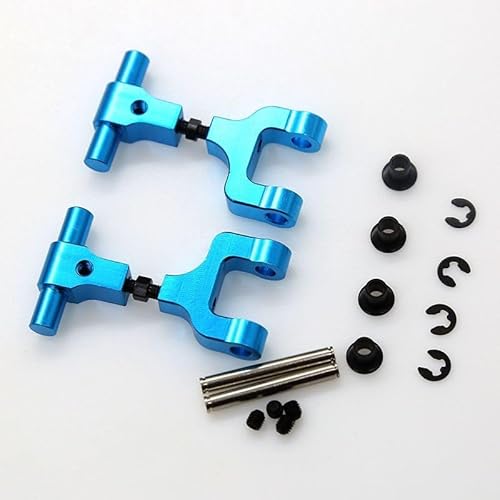 for Tamiya TT02 Vollständiger Satz Metall-Upgrade-Teile-Kit Antriebswelle CVD-Lenkbecher Diff-Cup-Lenkbaugruppe for Tamiya TT02 1/10 RC-Auto(Rear Upper Arm) von KUENCE