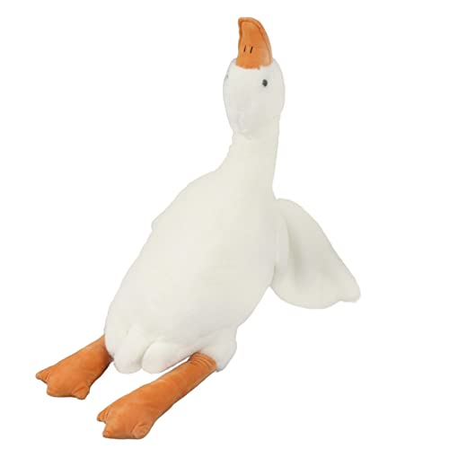 Gans Kuscheltier Gans Pl¨¹sch Kissen Nette Wei?e Gans Stofftiere Weiche Pl¨¹schkissen Pl¨¹schtiere Gans Pl¨¹sch Kissen Tier K?rper Kissen F¨¹r Home Office(1 Peluche Animales y figuras von KUIDAMOS
