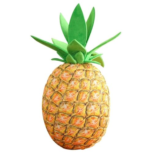 Ananas Plüschtier, Weiches Plüsch Kissen Gefülltes Kuscheliges Ananas Kuscheltier Heimdekoration Geschenk Für Halloween Geburtstag(Yellow) von KUKUShining