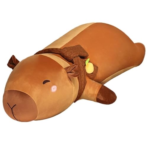 Capybara Plüschtier, Süßes Weiches Angstlinderungs Plüschtier Kissen Puppe Als Geschenk for Kinder Und Erwachsene von KUKUShining