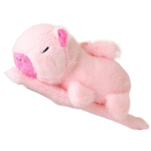 Capybara Slap Bracelet Plüsch, Kuschelige Stofftier Puppe Mit Flügel Simulation Plüschspielzeug Für Spielende Kinder(Pink) von KUKUShining