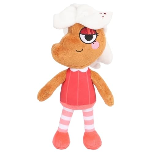 Dandy's World Plush, Poppy Stofftier Puppe Süßes Weiches Plüsch Spielzeug Weihnachts Halloween Geburtstagsgeschenk for Kinder(Pink Ginger) von KUKUShining