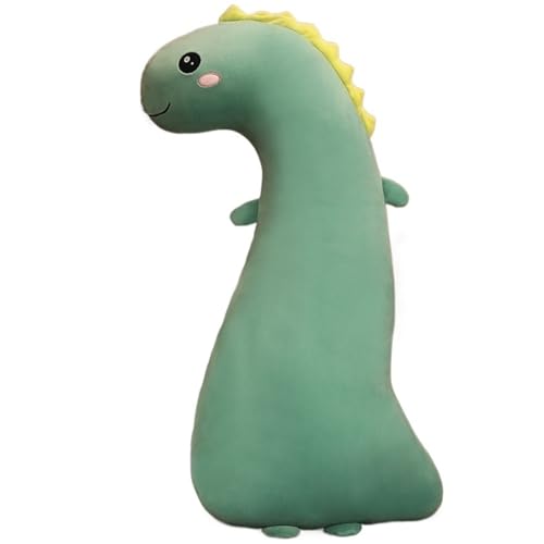 Dinosaurier Plüsch, Weiches Kuscheltier Stofftier Puppe Kuscheliges Langes Umarmungskissen Lebensechtes Plüschtier Spielzeug Für Kinder(Green) von KUKUShining