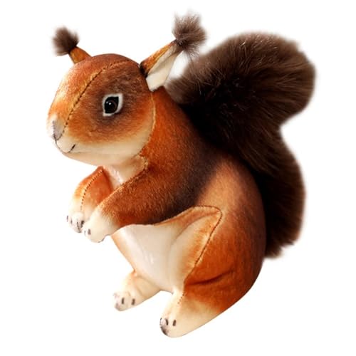 Eichhörnchen Plüschtier, Süße Simulation Kuscheltiere Puppen Weiches Kissen Plüschtier for Geschenke Kinder Baby Dekorationen Eichhörnchen Plüschtier, Süße Simulation Kuscheltiere Puppen Weiches Kissen Plüschtier for Geschenke Kinder Baby Dekorationen von KUKUShining