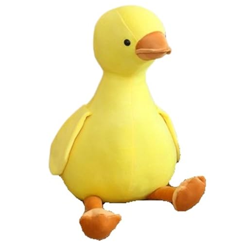 Ente Plüsch, Weiche Stofftier Puppe Kuschelige Entenküken Kuscheltier Schlafkissen Plüschtier Spielzeug Für Die Dekoration Zu Hause Party(Yellow,35cm/13.77in) von KUKUShining