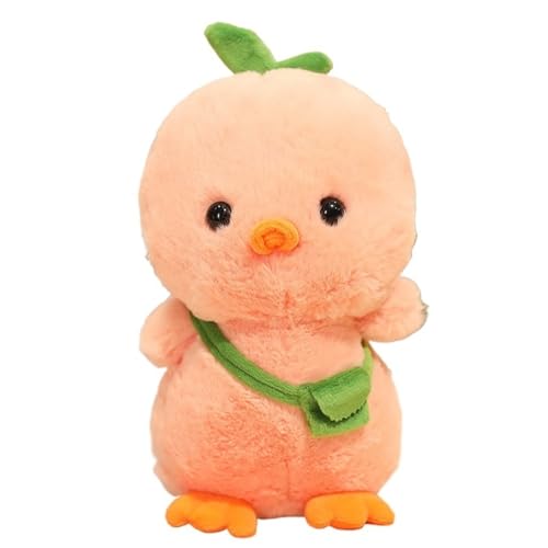 Enten Plüschtier, Süße Cartoon Kuscheltiere Puppen Weiches Umarmendes Plüschtier for Geschenke Kindergeburtstagskissen(Pink) von KUKUShining