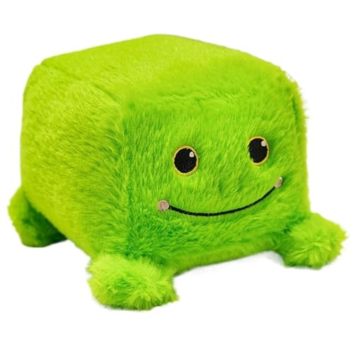 Frosch Plüsch, Kawaii Kuscheltier Grüner Frosch Stofftier Plüschtier Weiches Plüschpuppe Geburtstagsgeschenk for Kinder Mädchen Jungen(Green) von KUKUShining
