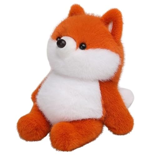 Fuchs Plüsch, Kuscheltier Weiches Stofftier Rotfuchs Plüschkissen Telefonständer Plüschtier Puppe Geburtstagsgeschenk Für Kinder Erwachsene von KUKUShining