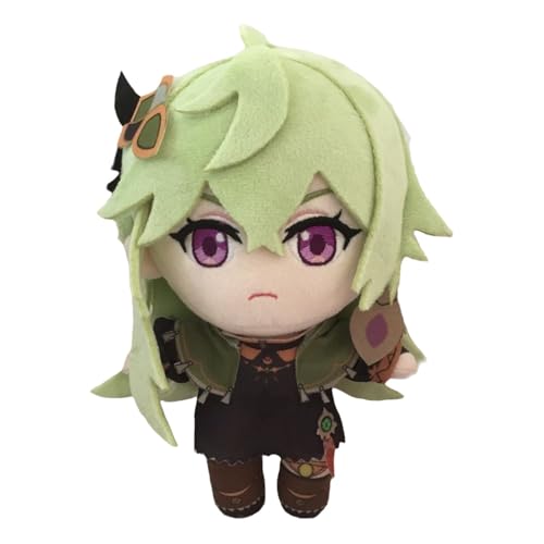 Genshin Impact Kuscheltier, 20cm Weiche Anime Figur Ausgestopftes Plüschtier Süße Cartoon Spielzeugpuppe for Gamer Fans Geschenke(Collei) von KUKUShining