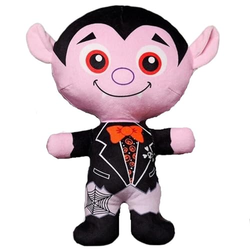 Halloween Kuscheltier, Süßes Plüsch Kürbis Skelett Ausgestopftes Stofftier Weiches Geister Mumien Plüschtier Wurfkissen for Kinder(Vampires) von KUKUShining