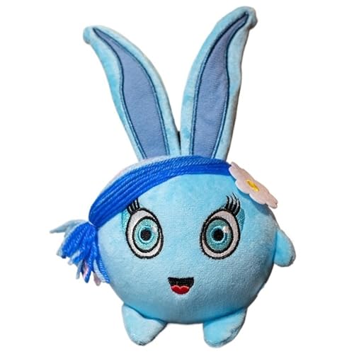 Hase Kuscheltier, Süße Oster Plüsch Kaninchen Stofftier Puppe Weiches Plüschtier Realistisches Umarmungskissen (Blue) von KUKUShining