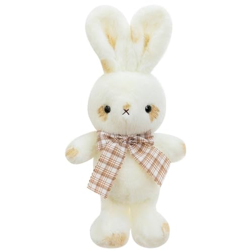 Hase Kuscheltier, Süße Oster Stofftier Puppe Mit Schleife Plüsch Kaninchen Weiches Plüschtier Plüschkissen Für Kinder(40cm/15.75in) von KUKUShining