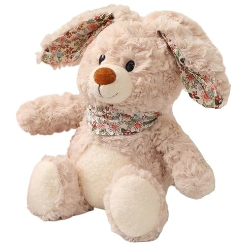 Hase Kuscheltier, Weiches Plüschtier Kaninchen Mit Hängeohren Stofftier Puppe Umarmendes Plüsch Spielzeug Für Kinder Babys(Purple) von KUKUShining
