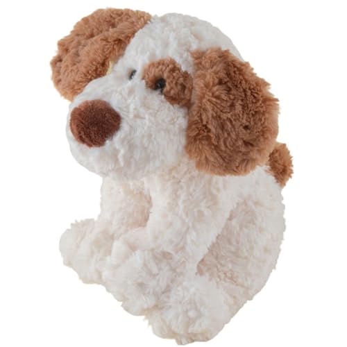 Hunde Plüschtier, Süßes Welpen Kuscheltier Puppen Lustiges Kissen Weiches Plüschtier for Kinder Geschenke Geburtstagsdekoration(White) von KUKUShining