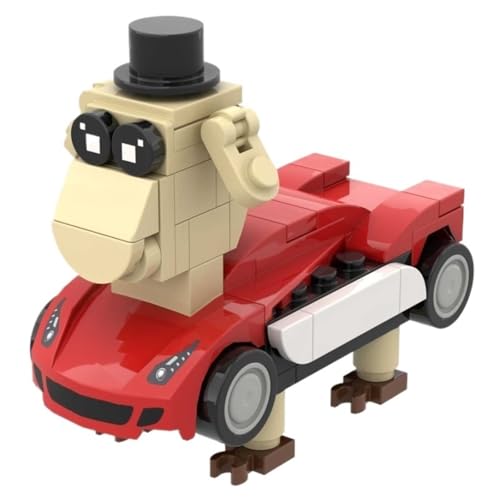Italian Brainrot Bausteinmodell, Lustiges Tier Mikro Miniatur Bauset Mit Anleitung for Kinder Und Erwachsene Geschenke(Dog) von KUKUShining