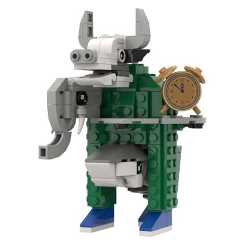 Italian Brainrot Bausteinmodell, Lustiges Tier Mikro Miniatur Bauset Mit Anleitung for Kinder Und Erwachsene Geschenke(Fusion E) von KUKUShining