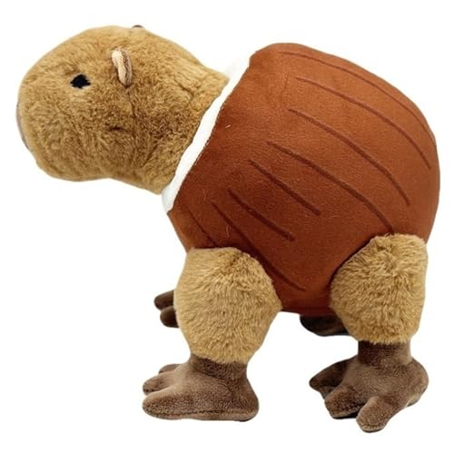 Italienisches Brainrot Plüschtier, Weiches Kuscheltier Tralalero Tralala Stofftier Puppe Süßes Plüsch Spielzeug Capybara Umarmungskissen(Talpa Di Ferro) von KUKUShining