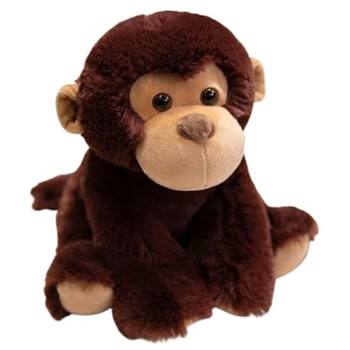 KUKUShining AFFE Plüschtier, Kuschelige Stofftier Puppe Kawaii Realistische Affen Plüschtier Geburtstagsgeschenk Für Kinder Mädchen Jungen KUKUShining AFFE Plüschtier, Kuschelige Stofftier Puppe Kawaii Realistische Affen Plüschtier Geburtstagsgeschenk Für Kinder Mädchen Jungen von KUKUShining