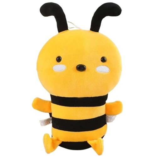 KUKUShining Biene Plüsch, Weiches Kuscheliges Kuscheltier Kuschelkissen Plüsch Puppe Geschenk Für Geburtstag Weihnachten(30cm/11.8in) von KUKUShining