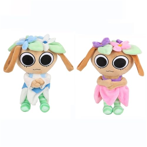 KUKUShining Dandy's World Plüsch, Kuschelig Weiches Stofftier Puppenkissen Lustiges Plüsch Spielzeug Als Geburtstags (2PCS-B) von KUKUShining