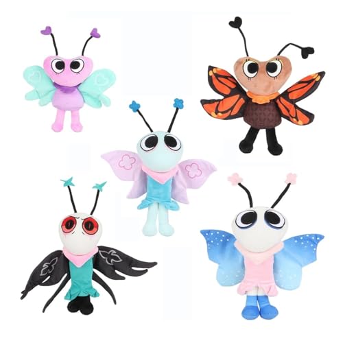 KUKUShining Dandy's World Plüsch, Kuschelig Weiches Stofftier Puppenkissen Lustiges Plüsch Spielzeug Als Geburtstags (5PCS) von KUKUShining