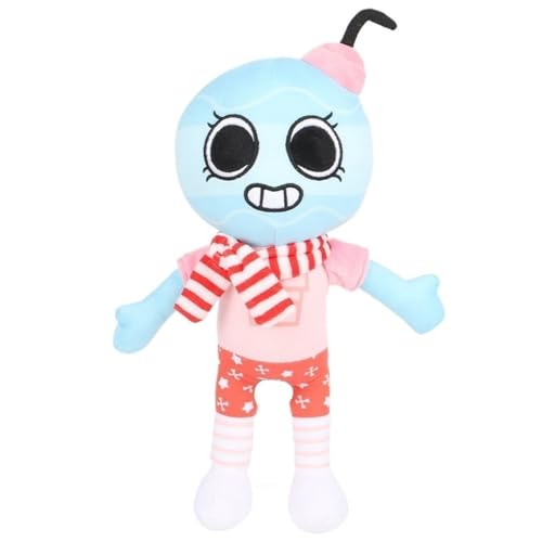 KUKUShining Dandy's World Plush, Poppy Stofftier Puppe Süßes Weiches Plüsch Spielzeug Weihnachts Halloween Geburtstagsgeschenk for Kinder(Blue Snowman) von KUKUShining