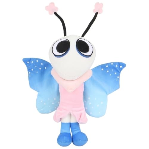 KUKUShining Dandy's World Plush, Poppy Stofftier Puppe Süßes Weiches Plüsch Spielzeug Weihnachts Halloween Geburtstagsgeschenk for Kinder(Blue Wing) von KUKUShining