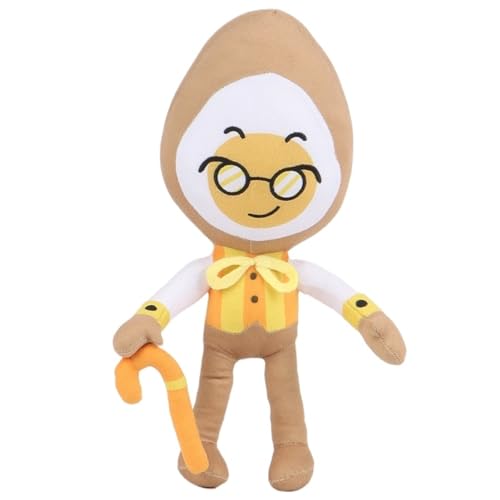 KUKUShining Dandy's World Plush, Poppy Stofftier Puppe Süßes Weiches Plüsch Spielzeug Weihnachts Halloween Geburtstagsgeschenk for Kinder(Brown Egg) von KUKUShining